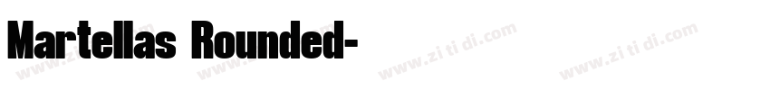 Martellas Rounded字体转换
